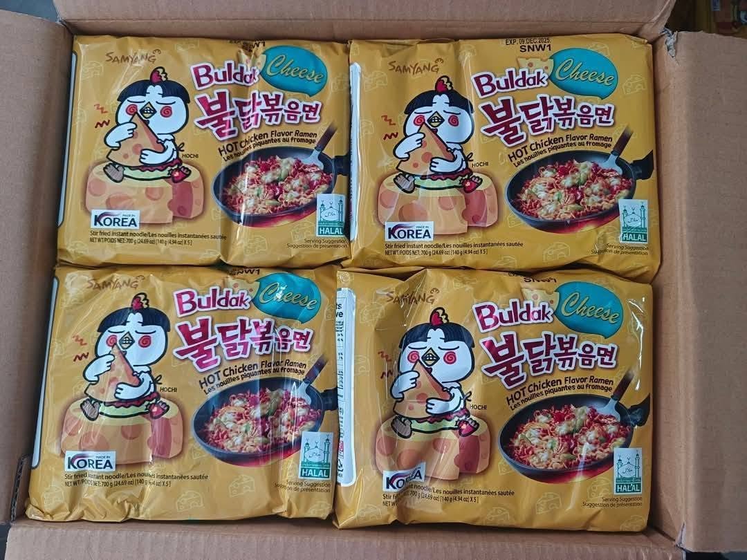 Buldak Cheese hot chicken ramen