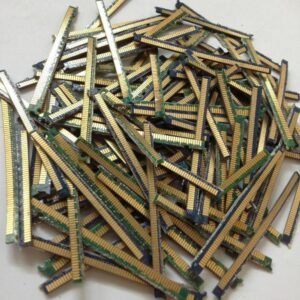 Trimmed Gold Finger RAM CPU Scrap for Sale